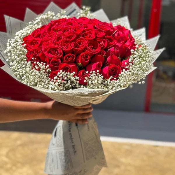 Ruby Elegance Roses